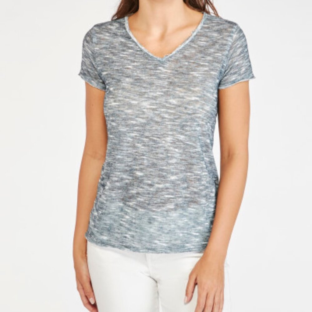 Grey textured T-Shirt